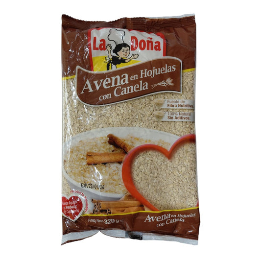 AVENA HOJUELA CON CANELA LA DOÑA 320GR