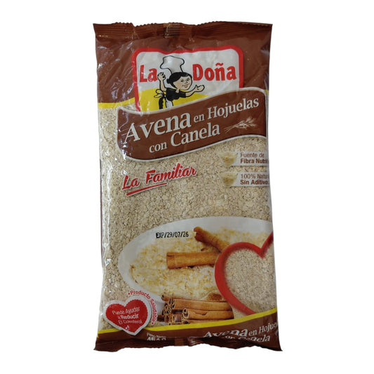 AVENA HOJUELA CON CANELA LA DOÑA 454GR