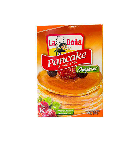 PANCAKE WAFFLE MIX LA DOÑA 453GR