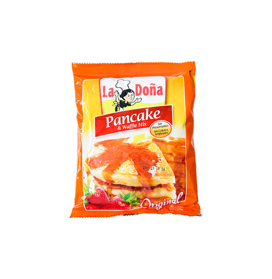 PANCAKE WAFFLE MIX LA DOÑA 170GR