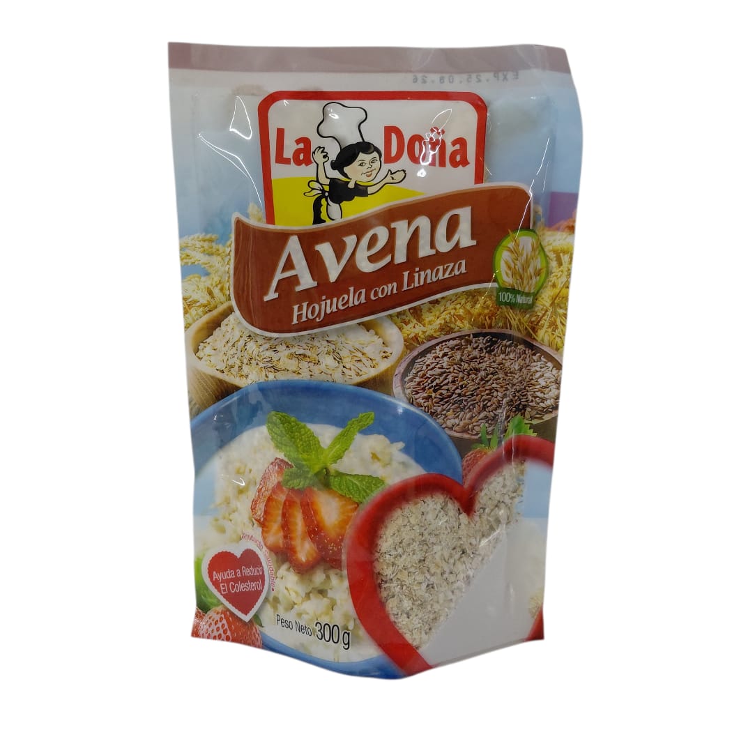 AVENA HOJUELA LINAZA LA DOÑA 300GR