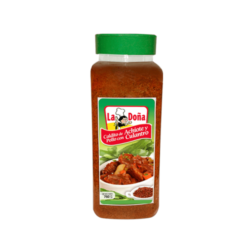 CALDO POLLO CON ACHIOTE LA DOÑA 760GR