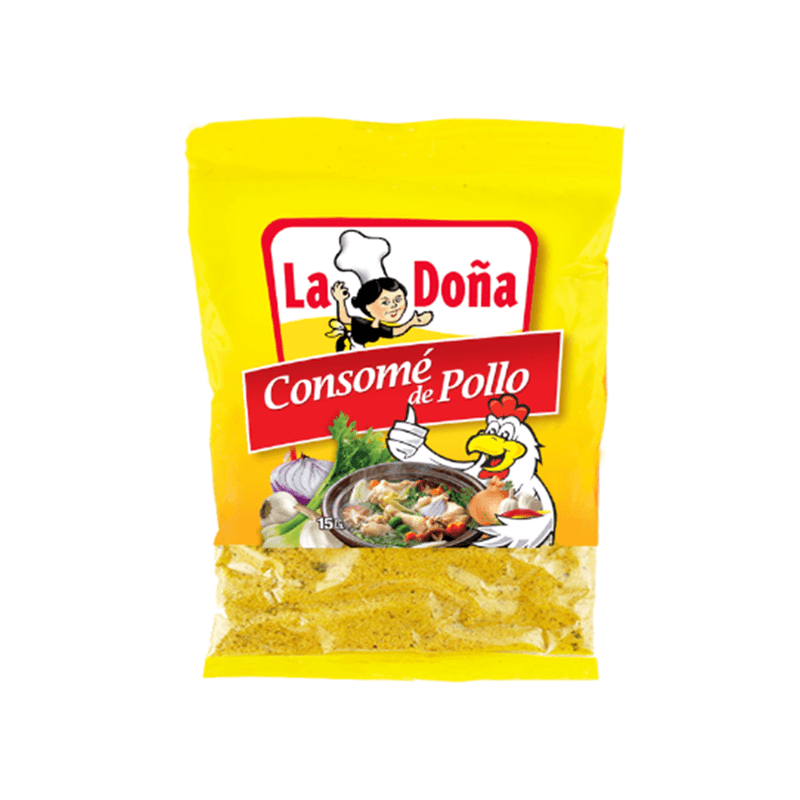 CONSOMÉ DE POLLO LA DOÑA 15GR