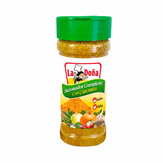 SAZONADOR COMPLETO CURCUMA LA DOÑA 180GR
