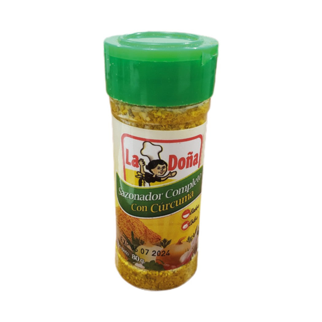 SAZON COMPLETO CURCUMA LA DOÑA 80GR