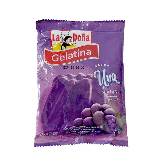 GELATINA UVA LA DOÑA 100GR