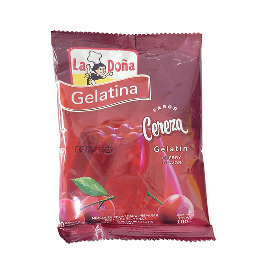 GELATINA DE CEREZA LA DOÑA 100GR