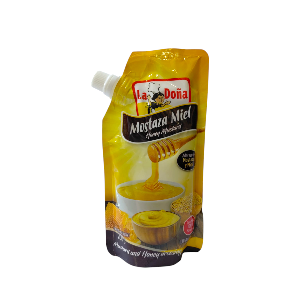 MOSTAZA MIEL LA DOÑA 200GR