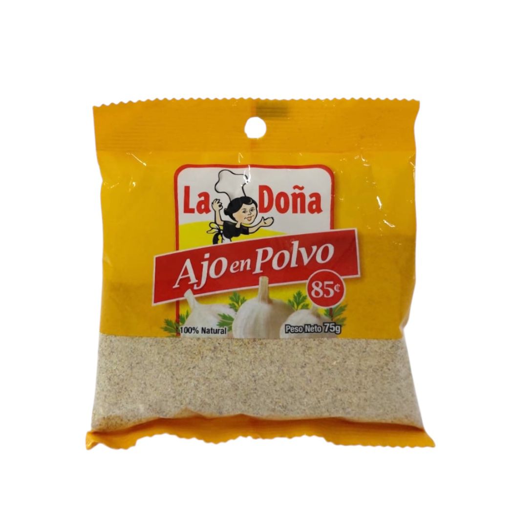AJO EN POLVO LA DOÑA 75GR
