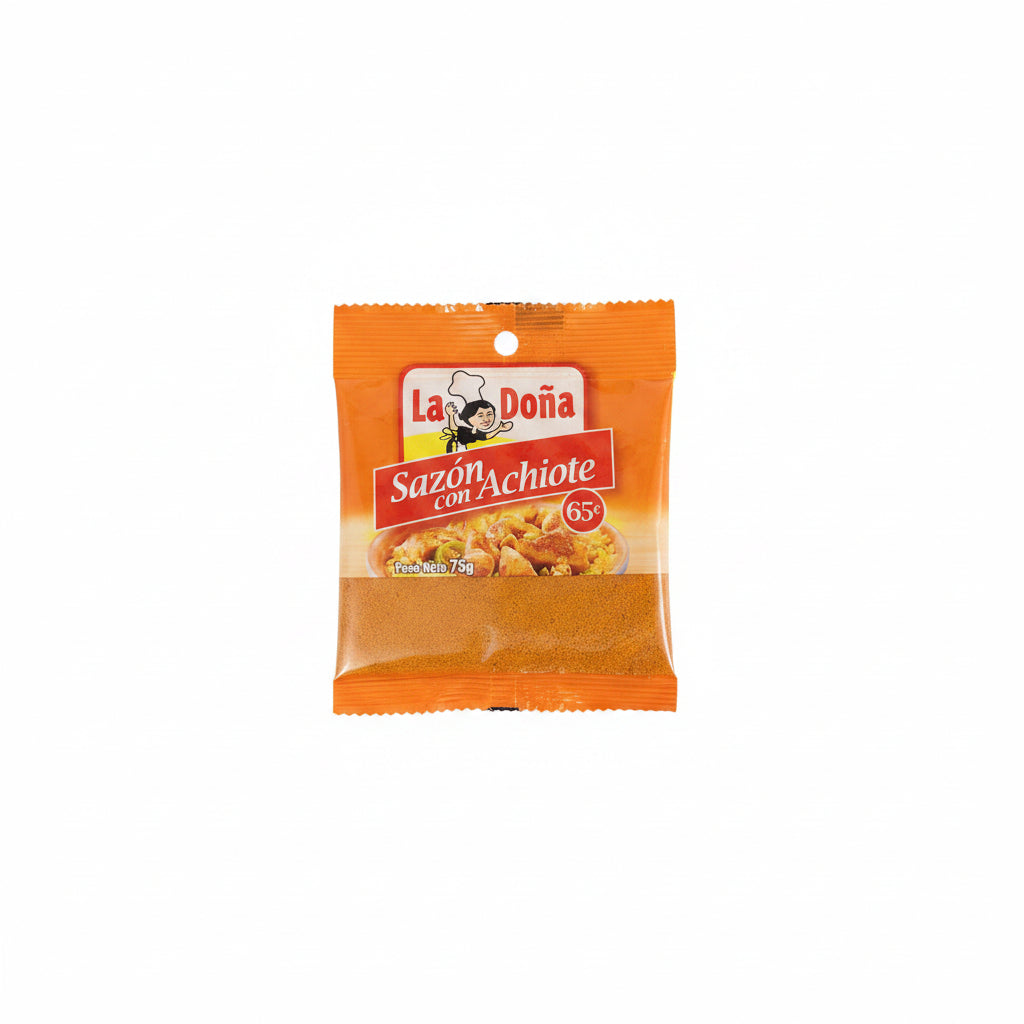 SAZÓN CON ACHIOTE LA DOÑA 75GR