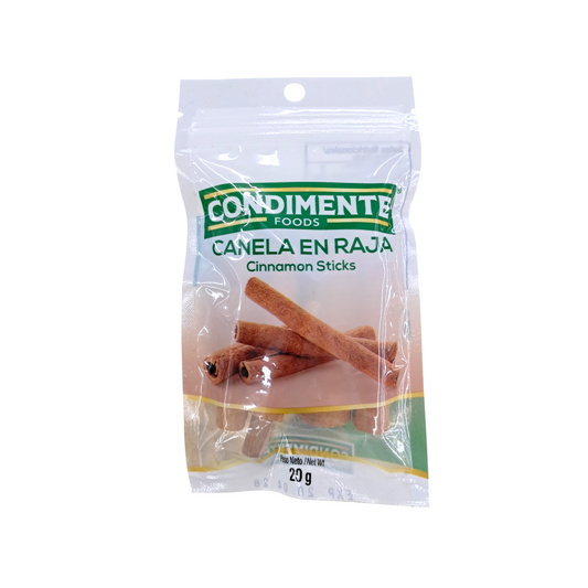 CANELA EN RAJA CONDIMENTE 20GR