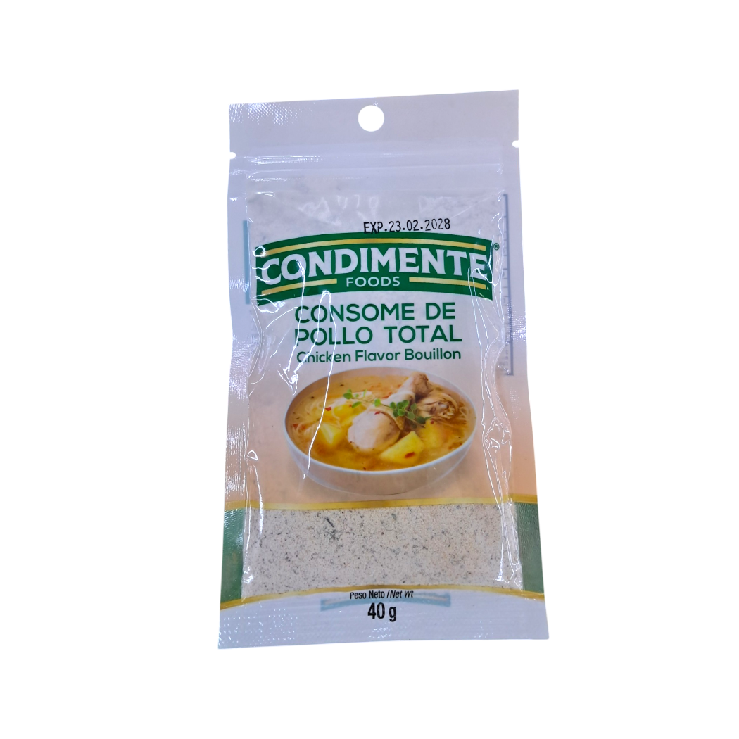 CONSOMÉ DE POLLO CONDIMENTE 40GR