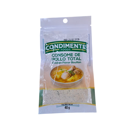 CONSOMÉ DE POLLO CONDIMENTE 40GR