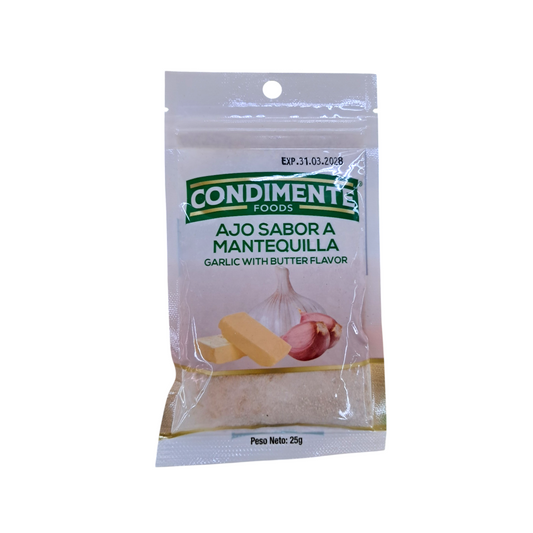 AJO SABOR MANTEQUILLA CONDIMENTE 25GR