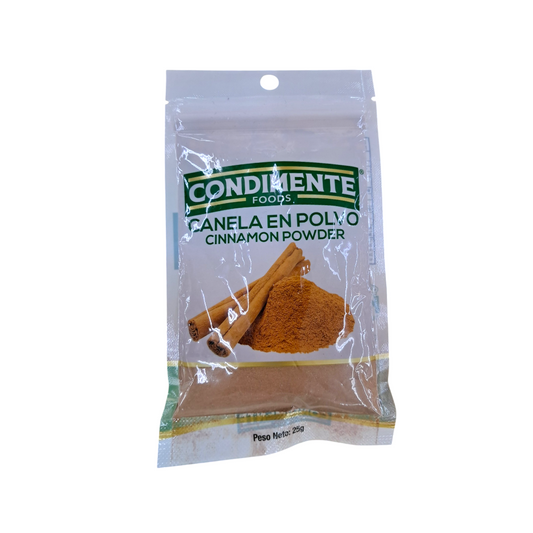 CANELA EN POLVO CONDIMENTE 25GR