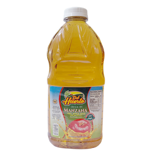 JUGO DE MANZANA DEL HUERTO 64OZ
