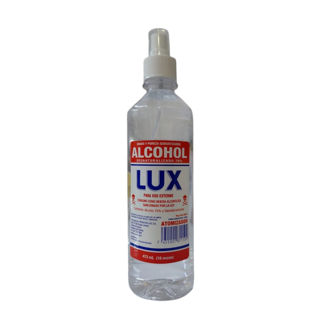 ALCOHOL LUX 70 ATOMIZADOR 16OZ