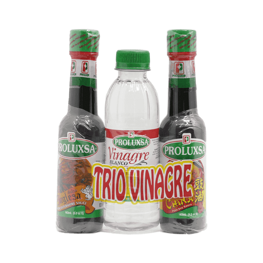 3PACK 2SALSA 1VINAGRE PROLUXSA 5.5OZ