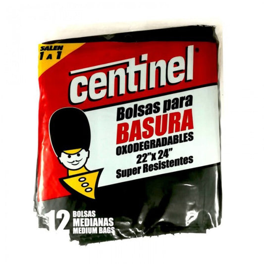 BOLSA DE BASURA 22X24