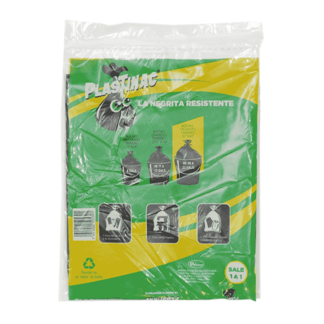 BOLSA DE BASURA 32X40