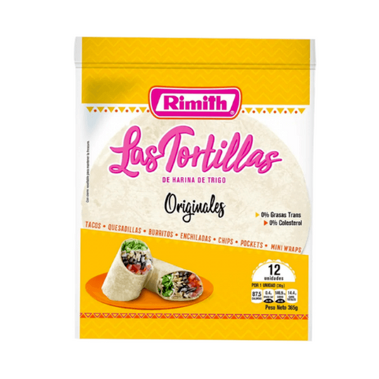 TORTILLAS DE TRIGO RIMITH 12U