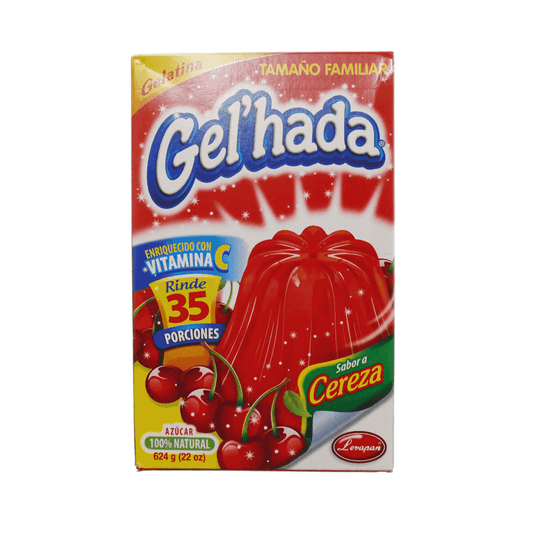 GELATINA DE CEREZA GEL HADA 22OZ