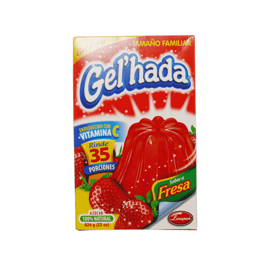 GELATINA DE FRESA GEL HADA 22OZ