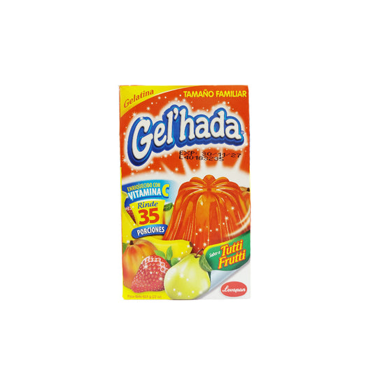 GELATINA DE FRUTAS TROPICALES GEL HADA 22OZ