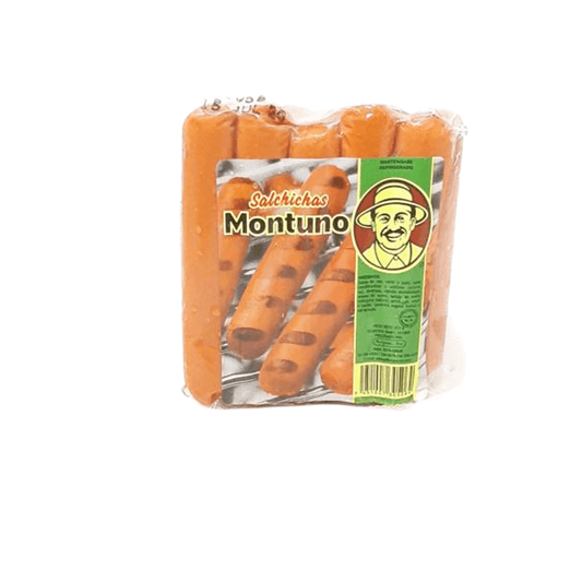 SALCHICHA HOT DOG EL MONTUNO 411GR