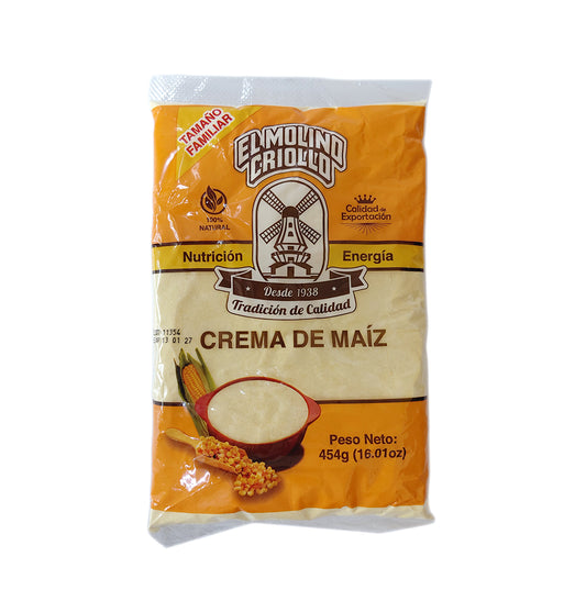 CREMA DE MAIZ MOLINO CRIOLLO 454GR