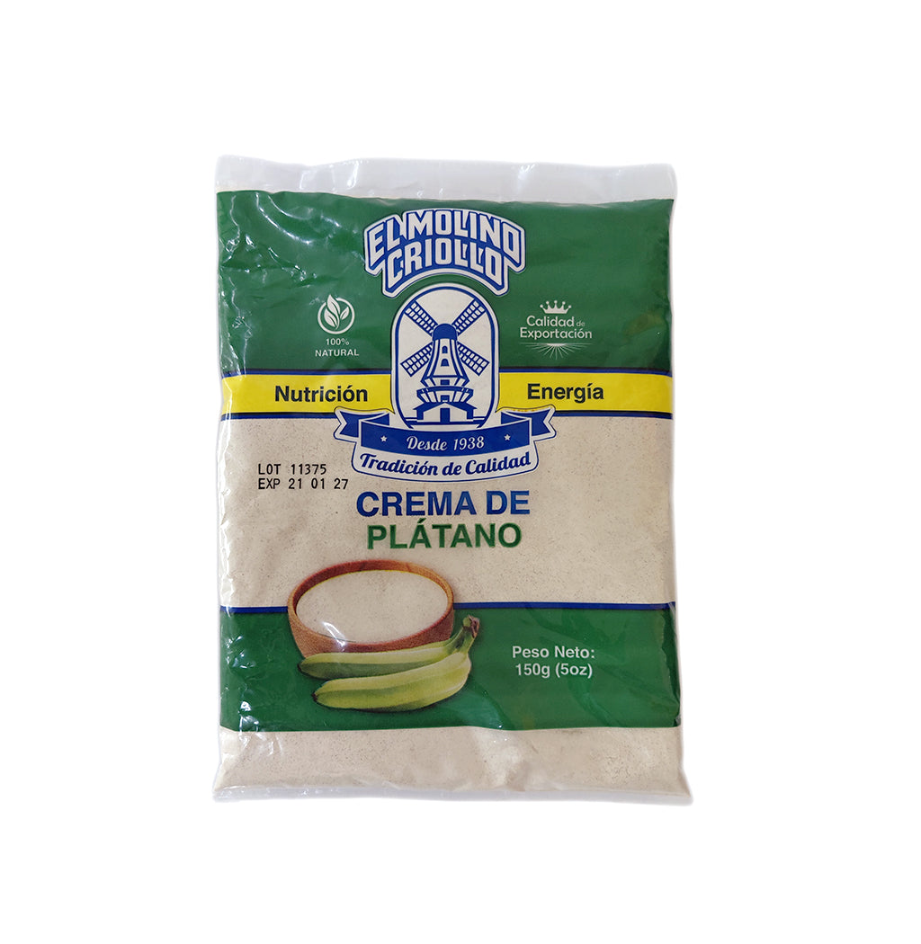 CREMA DE PLATANO MOLINO CRIOLLO 150GR