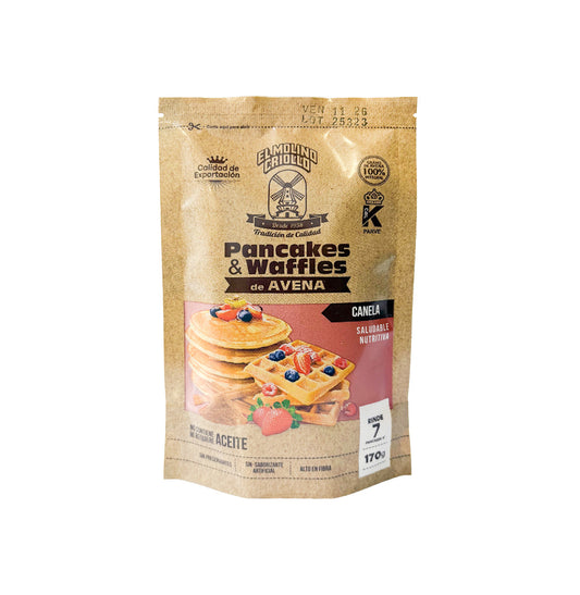PANCAKE DE AVENA CANELA MOLINO CRIOLLO 170GR