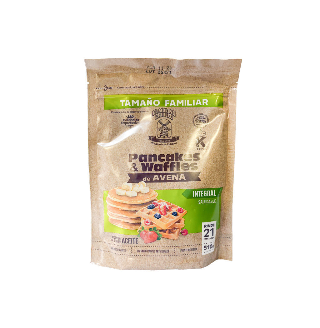 PANCAKE DE AVENA INTEGRAL MCRIOLLO 510GR