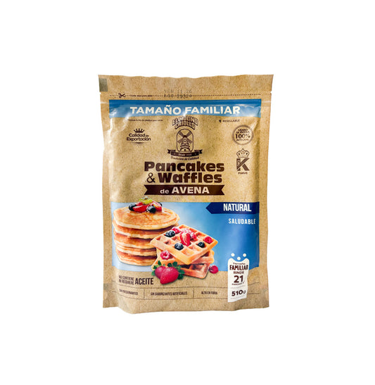 PANCAKE DE AVENA NATURAL MCRIOLLO 510GR