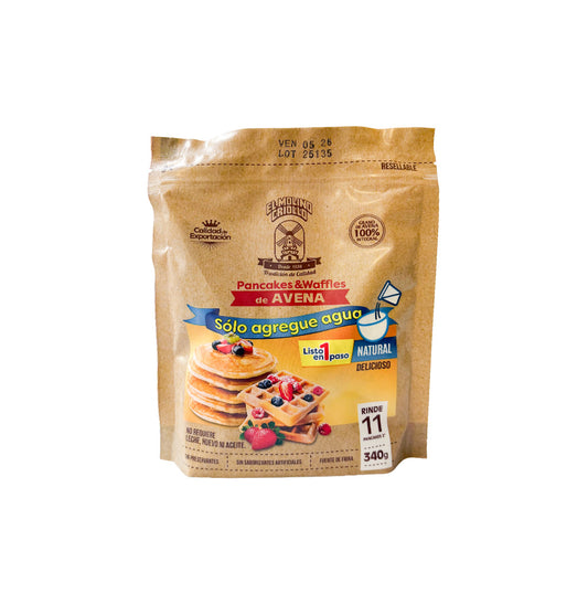 PANCAKE DE AVENA NAT MOLINO CRIOLLO 340GR