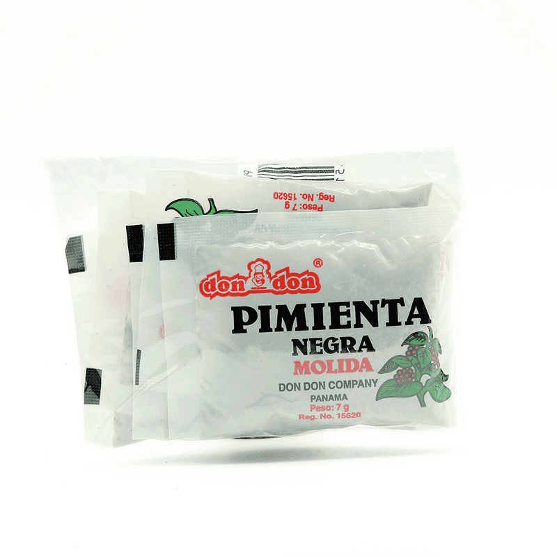 PIMIENTA NEGRA MOLIDO DON DON 7GR
