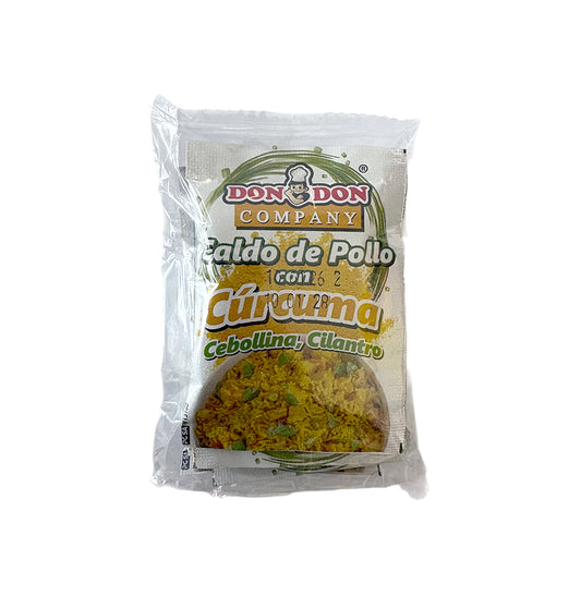 CALDO DE POLLO CURCUMA DON DON 50GR