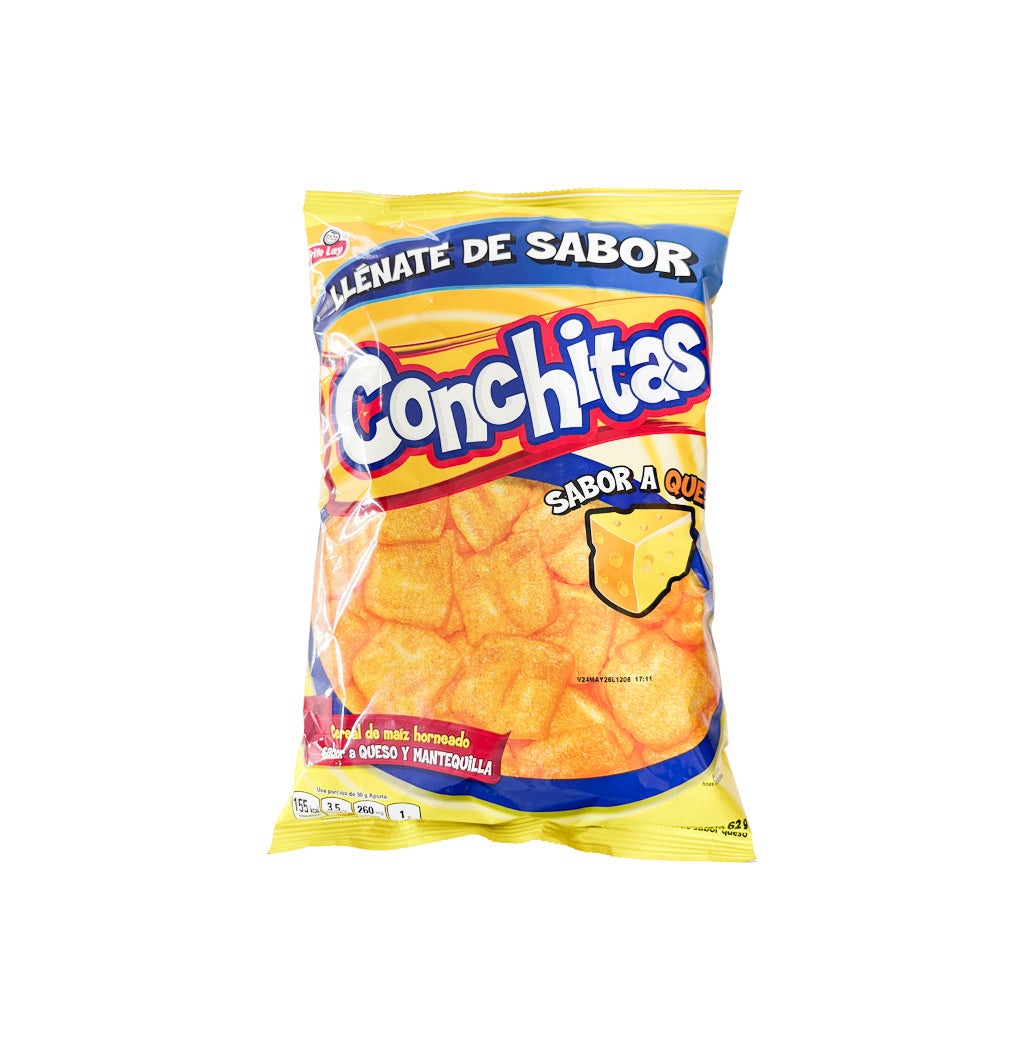 CONCHITAS QUESO 62GR
