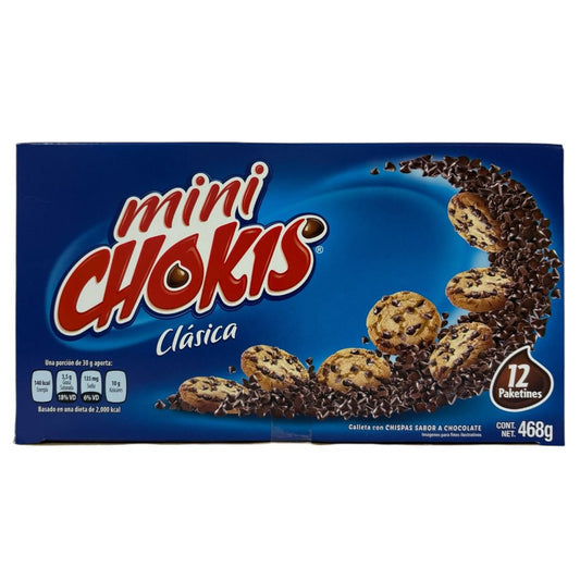 12PACK GALLETA MINI CHOKIS 468GR