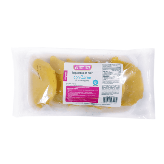 EMPANADA MAIZ CARNE MEDIANA RIMITH 497GR