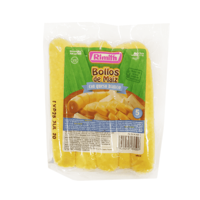 BOLLO DE MAIZ CON QUESO BLANCO 454GR
