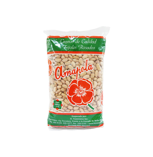 FRIJOLES ROSADO AMAPOLA 1LB