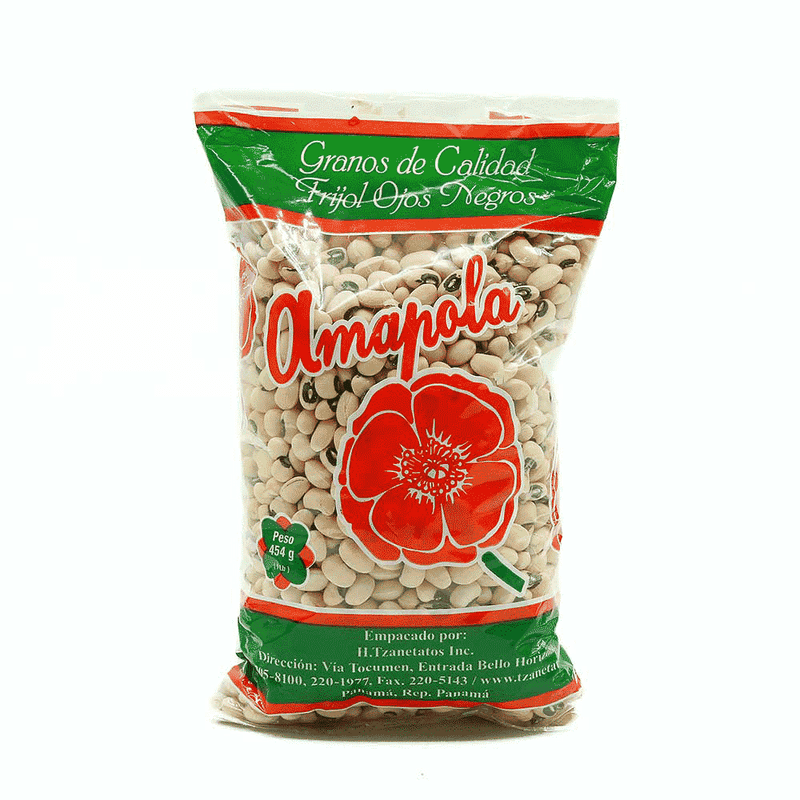 FRIJOLES OJO NEGRO AMAPOLA 1LB