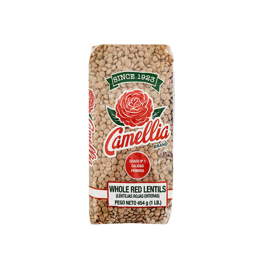 LENTEJAS ROJA ENTERAS CAMELIA 1LB