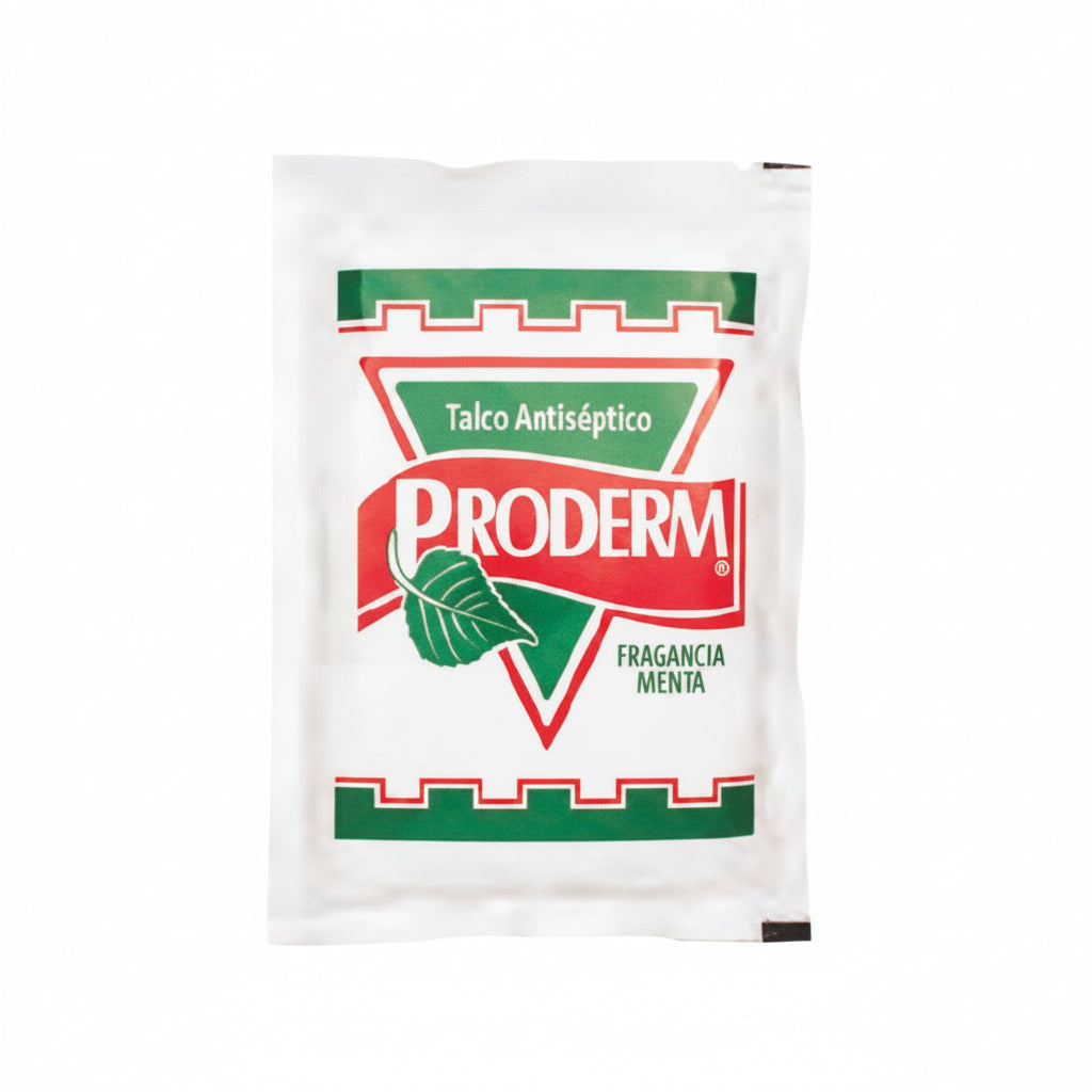 TALCO PARA PIES MENTA PRODERM 210GR