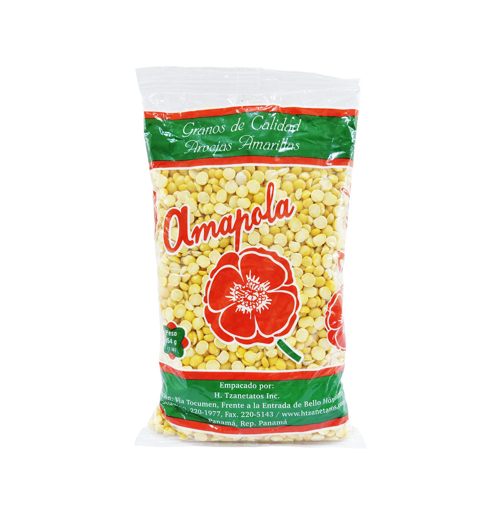 ARVEJAS AMARILLA AMAPOLA 1LB