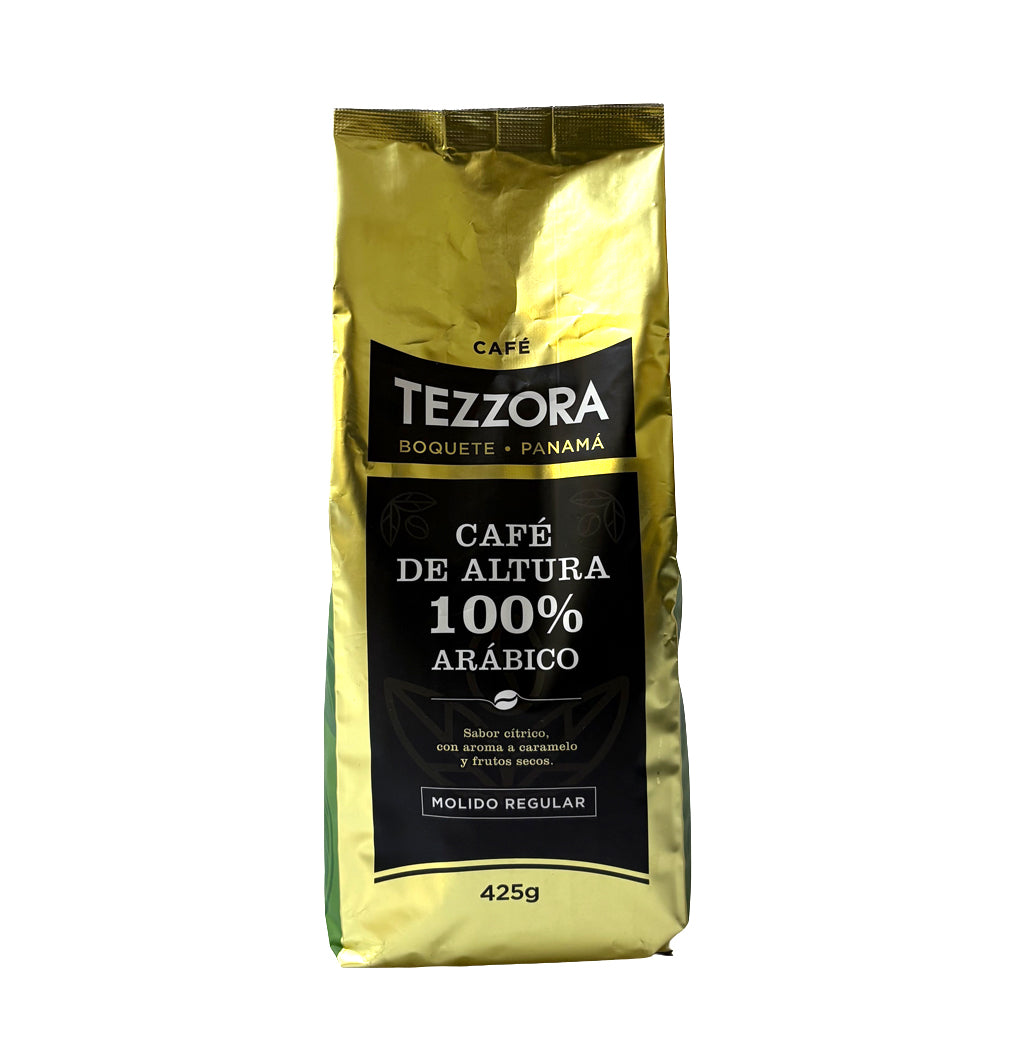 CAFÉ MOLIDO ARABICA BOQUETE TEZZORA 425GR
