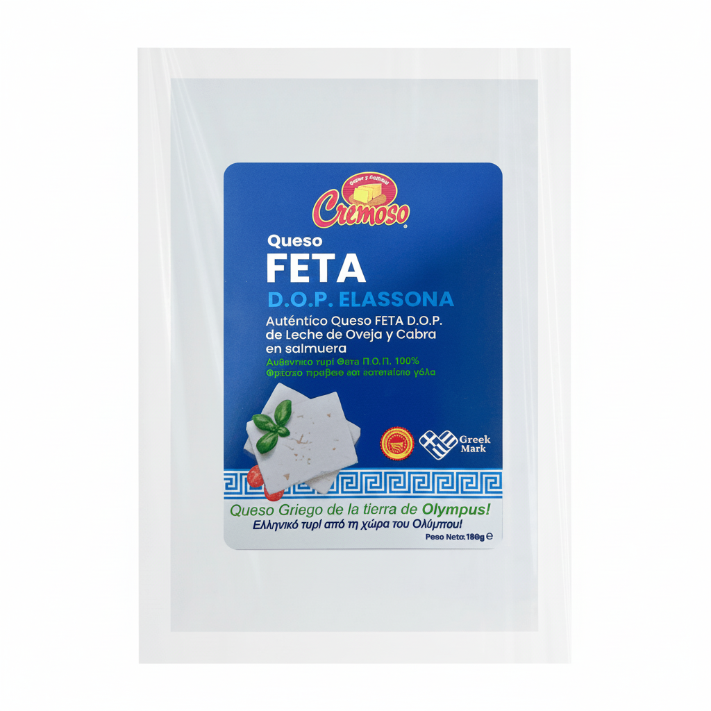 QUESO BLANCO FETA VACIO CREMOSO 150GR
