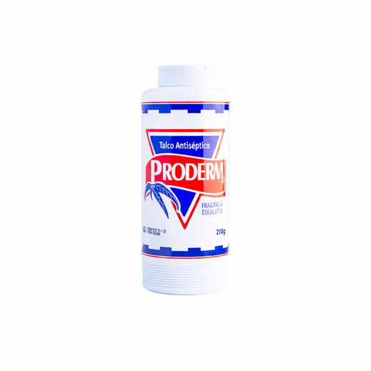 TALCO PARA PIES EUCALIPTO PRODERM 210GR