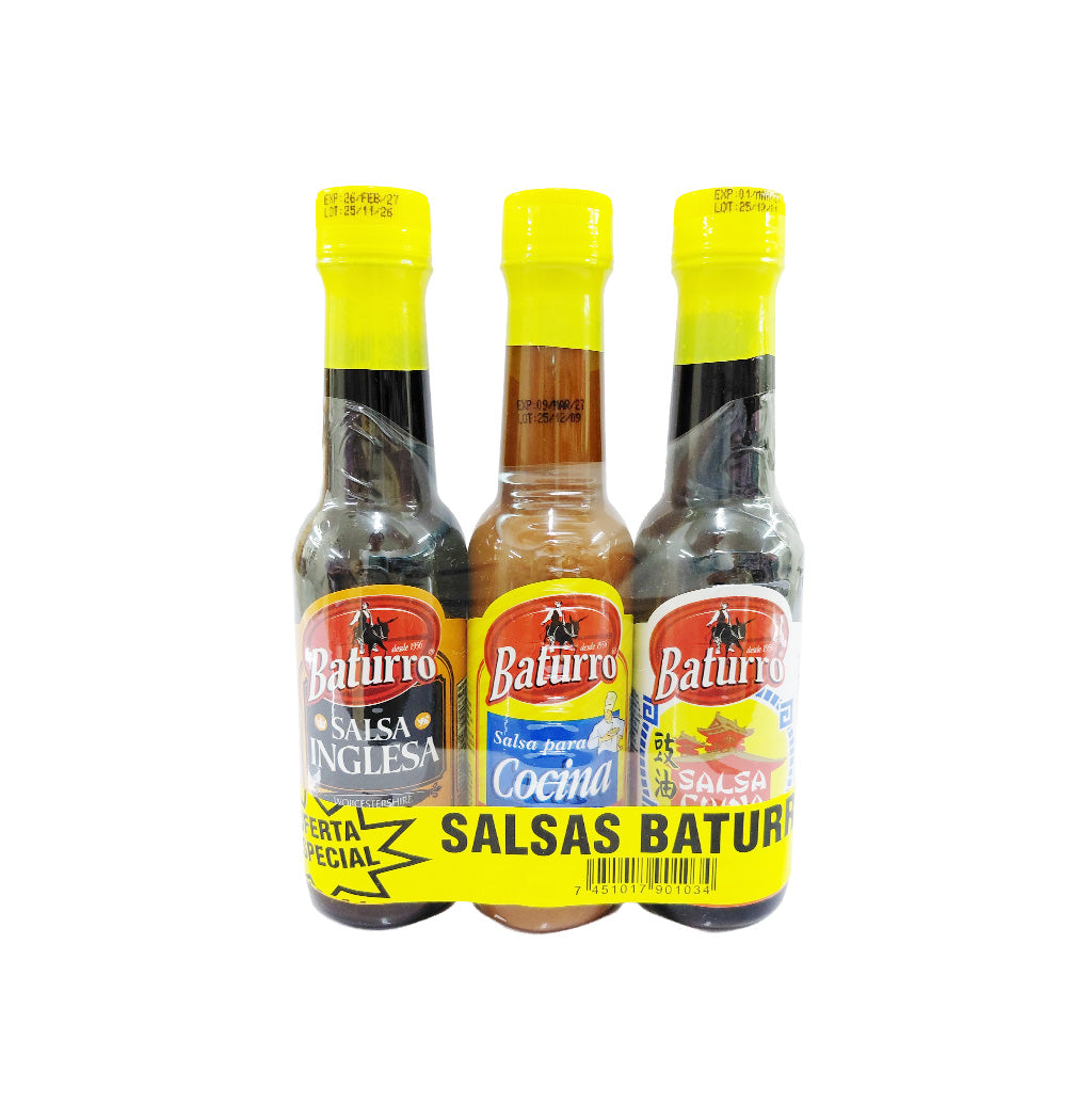 3PK SALSA CONDIMENTADA BATURRO 5.5OZ